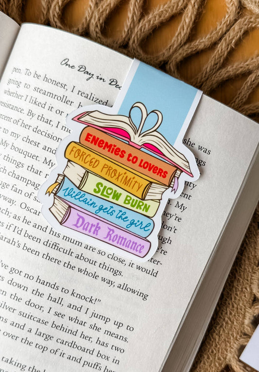 Magnetic Bookmark - Always Falling for the Villain - Bookish