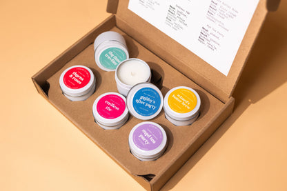 Book Candle Sample Box - Bookish Scented Candle best sellers