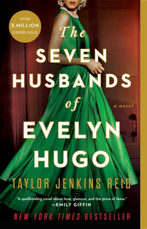 Seven Husbands of Evelyn Hugo by Taylor Jenkins Reid: Paperback; 400 pages / English