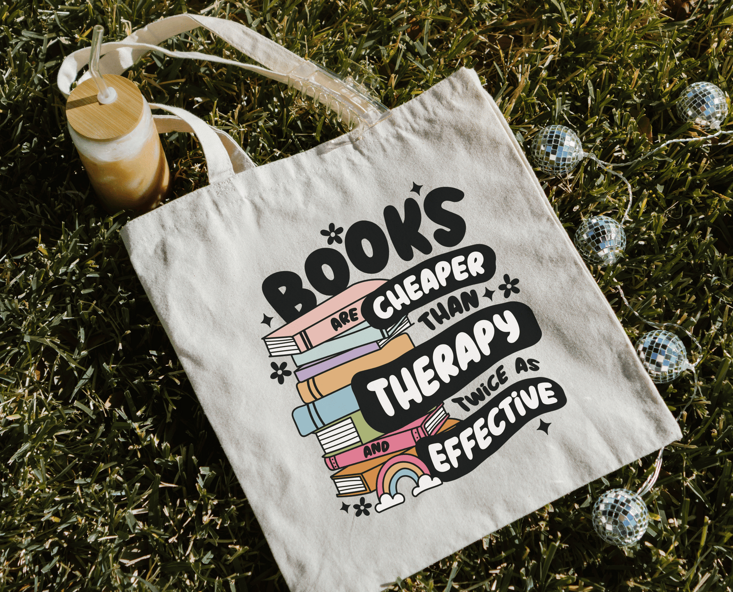 Canvas bookish tote bag - book store gift - funny merch