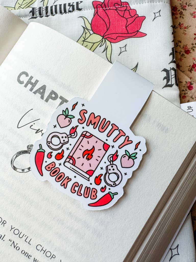 Magnetic Bookmark - Reader Gift - Smutty Book Club